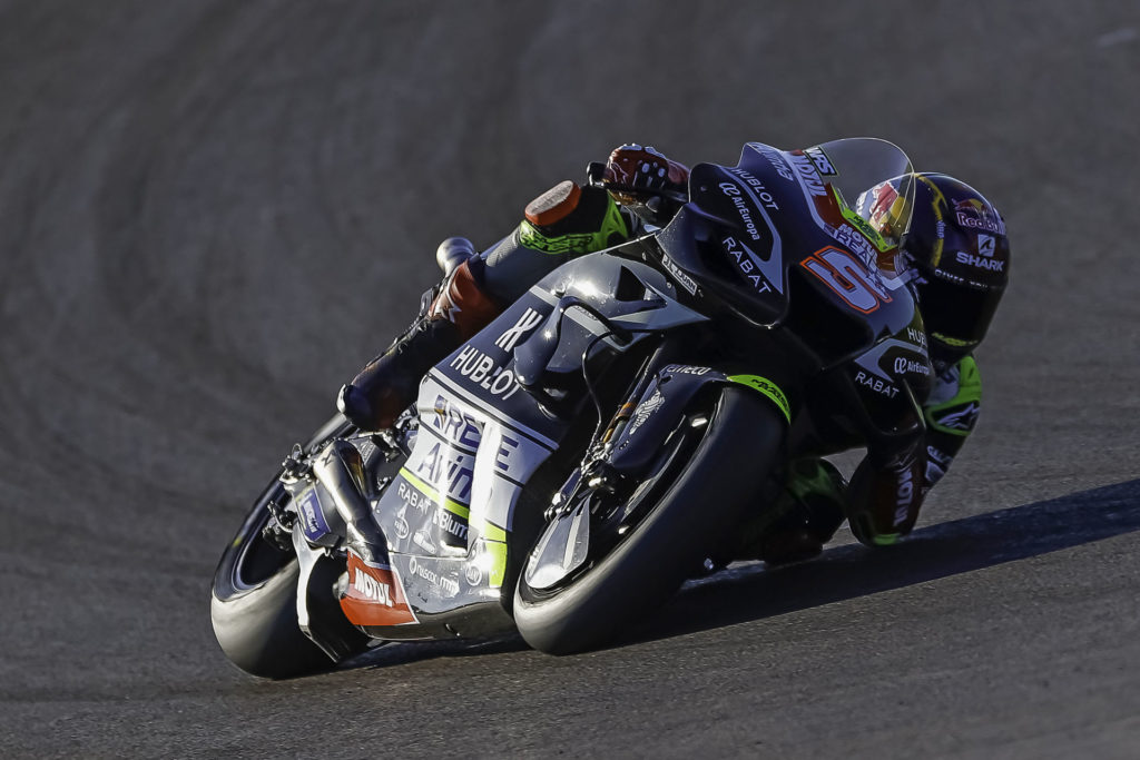 Johann Zarco (5). Photo courtesy Esponsorama Racing.