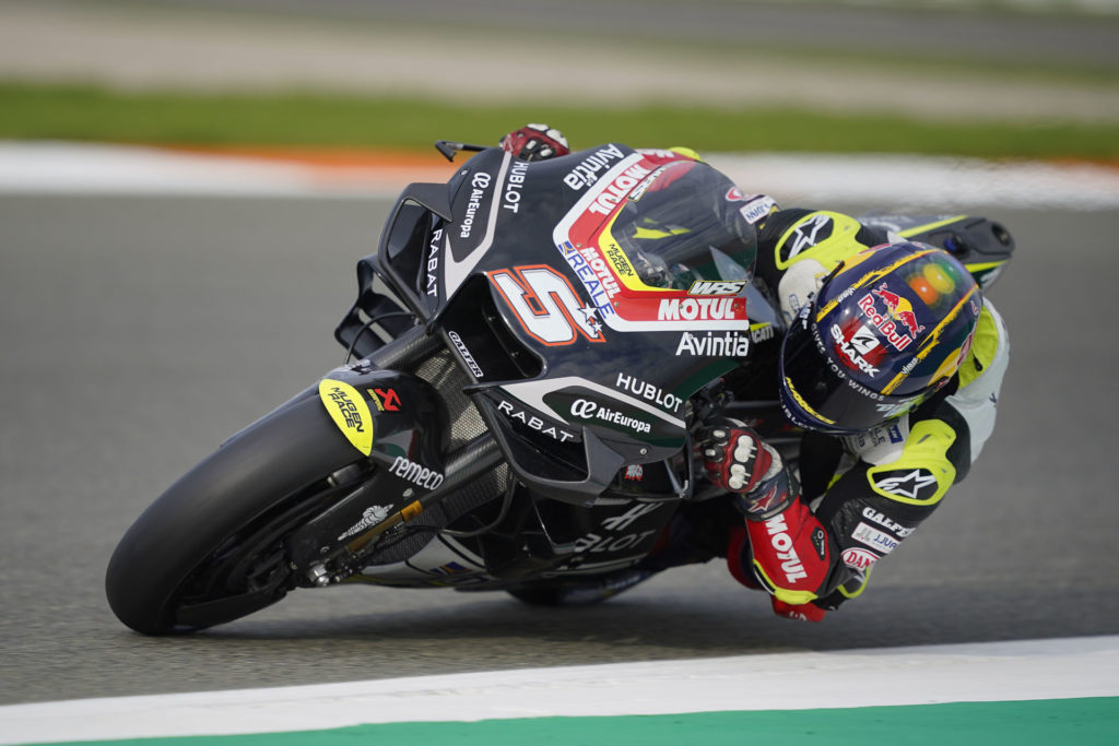 Johann Zarco (5). Photo courtesy Esponsorama Racing.