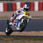 Kevin Schwantz (34). Photo courtesy Team Suzuki Press Office.