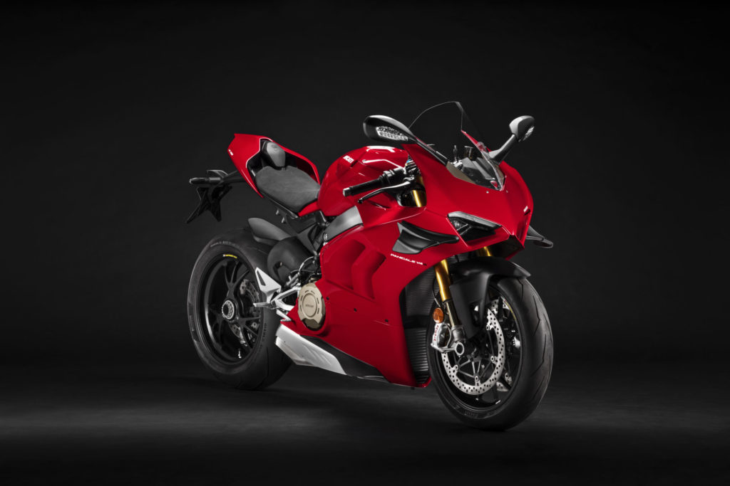 A 2021 Ducati Panigale V4 S. Photo courtesy Ducati.