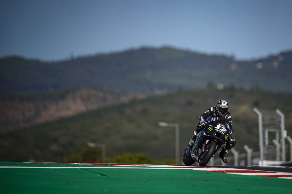 Maverick Vinales (12). Photo courtesy Monster Energy Yamaha.