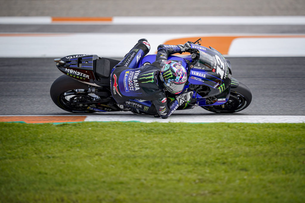 Maverick Vinales (12). Photo courtesy Monster Energy Yamaha.