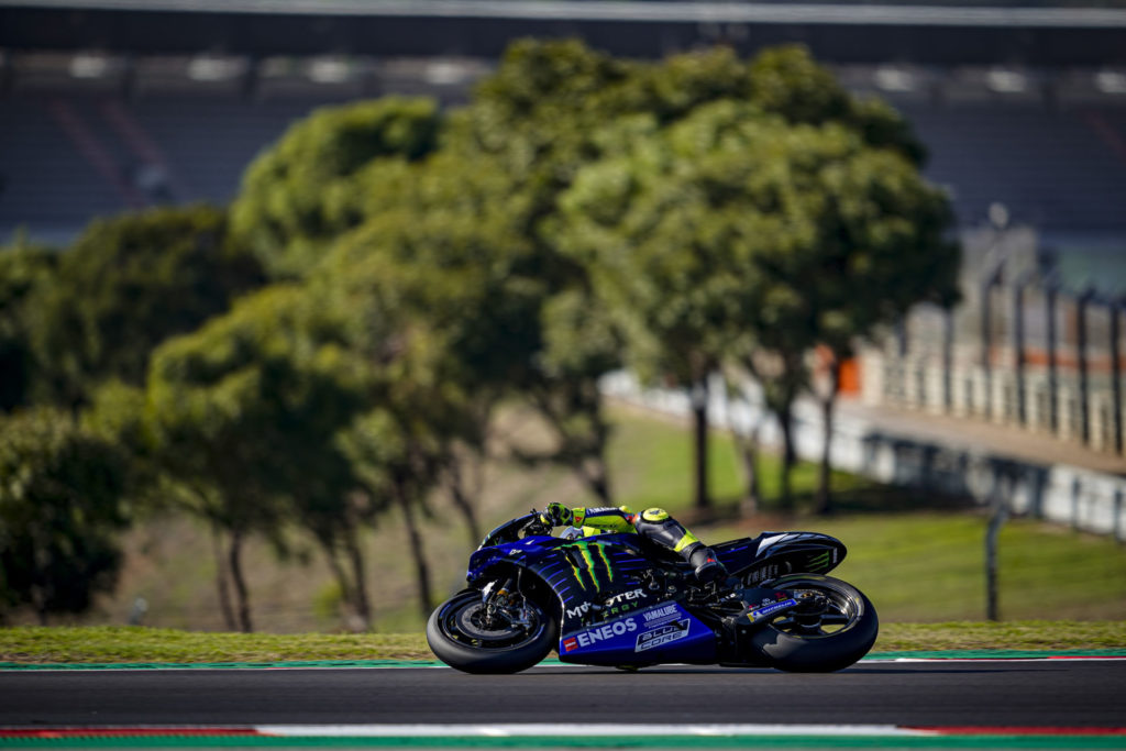 Valentino Rossi (46). Photo courtesy Monster Energy Yamaha.