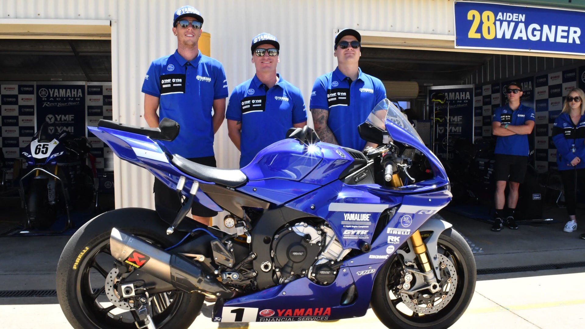 (From left) Cru Halliday, Broc Parkes and Aiden Wagner. Photo courtesy ASBK.