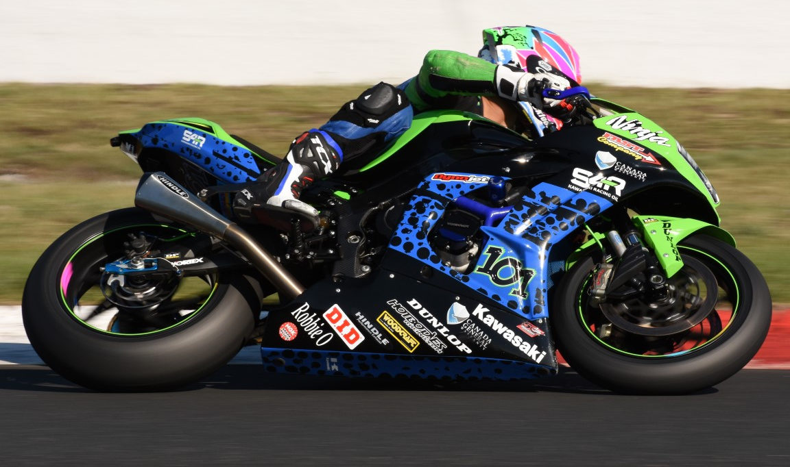 2020 Canadian Superbike Champion Jordan Szoke (101). Photo by Colin Fraser, courtesy CSBK.