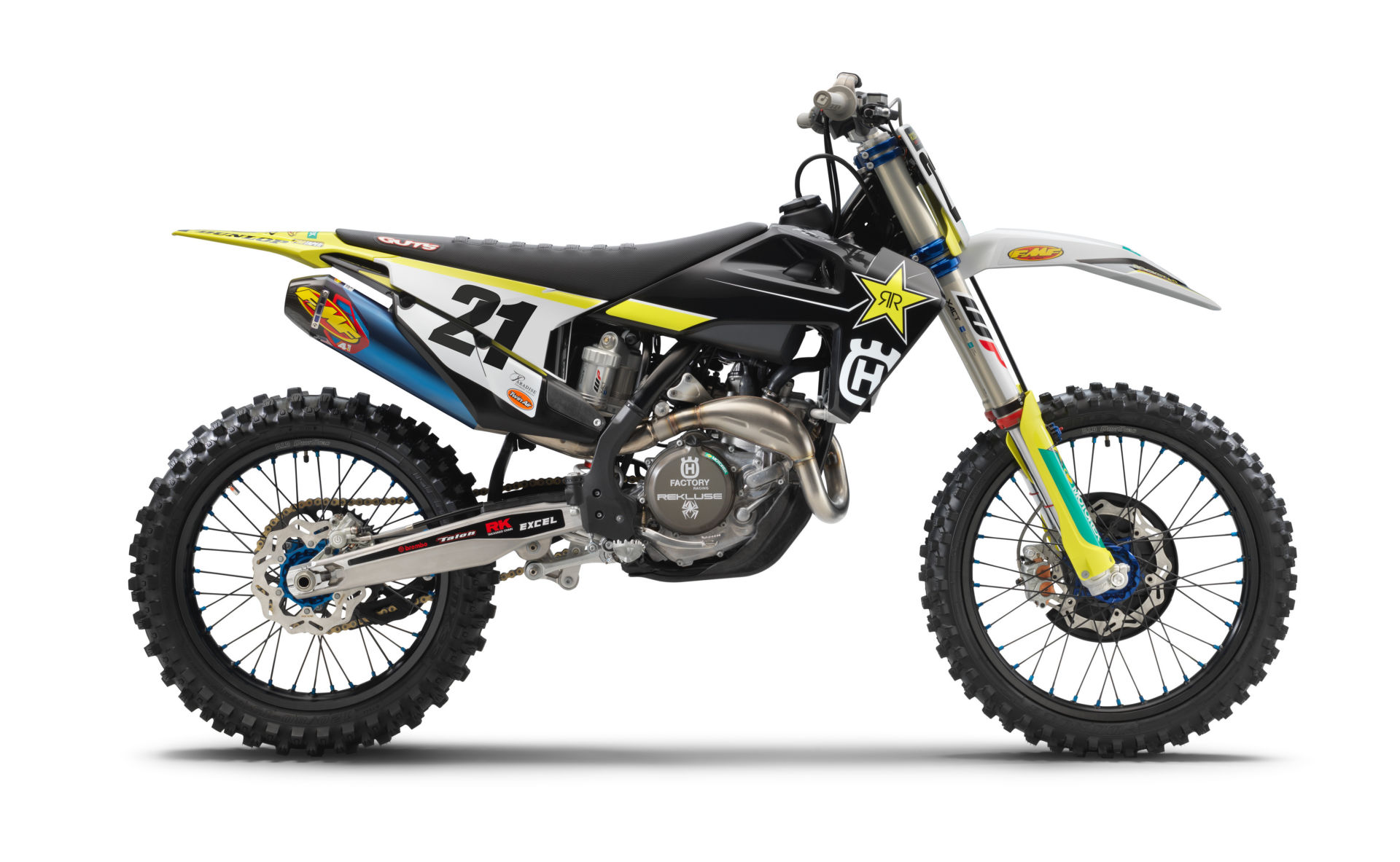 A 2021 Husqvarna FC 450 Rockstar Edition. Photo courtesy Husqvarna Motorcycles.