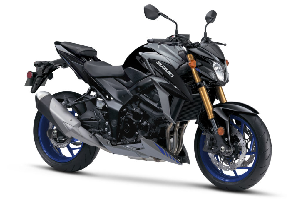 A 2021 Suzuki GSX-750Z. Photo courtesy Suzuki Motor of America, Inc.