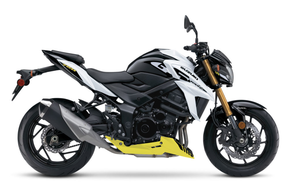 A 2021 Suzuki GSX-S750 ABS. Photo courtesy Suzuki Motor of America, Inc.