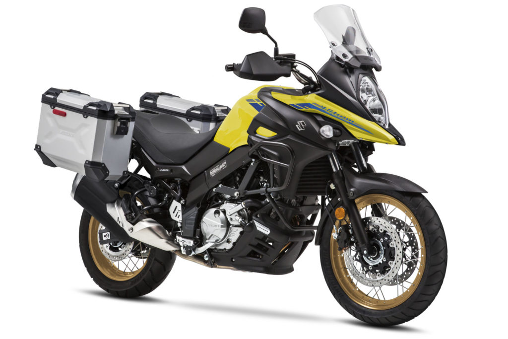 A 2021 Suzuki V-Strom 650 XT Adventure. Photo courtesy Suzuki Motor of America, Inc.