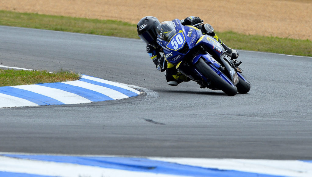 Carter Thompson (50). Photo by Russell Colvin, courtesy Motorcycling Australia.