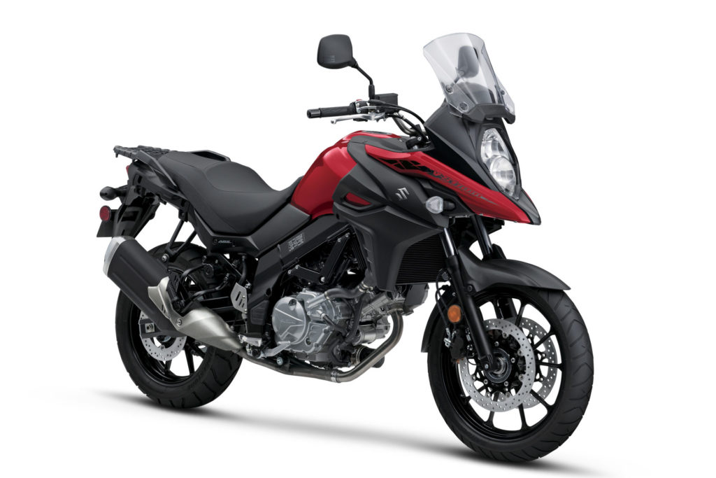 A 2021 Suzuki V-Strom 650. Photo courtesy Suzuki Motor of America, Inc.