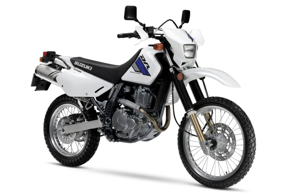 A 2021 Suzuki DR650S. Photo courtesy Suzuki Motor of America, Inc.