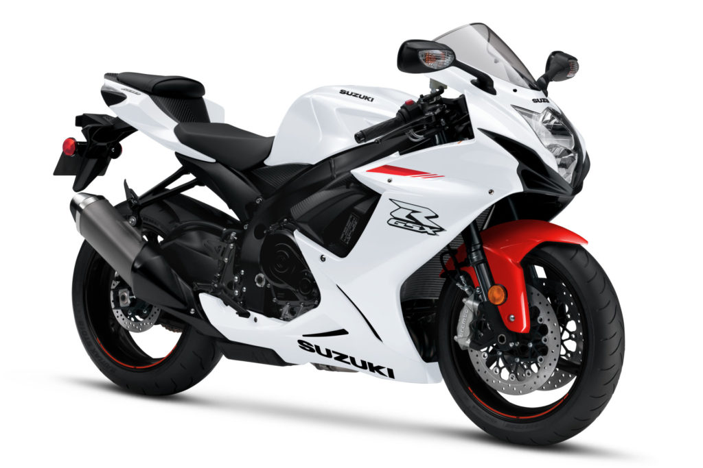 A 2021 Suzuki GSX-R600. Photo courtesy Suzuki Motor of America, Inc.