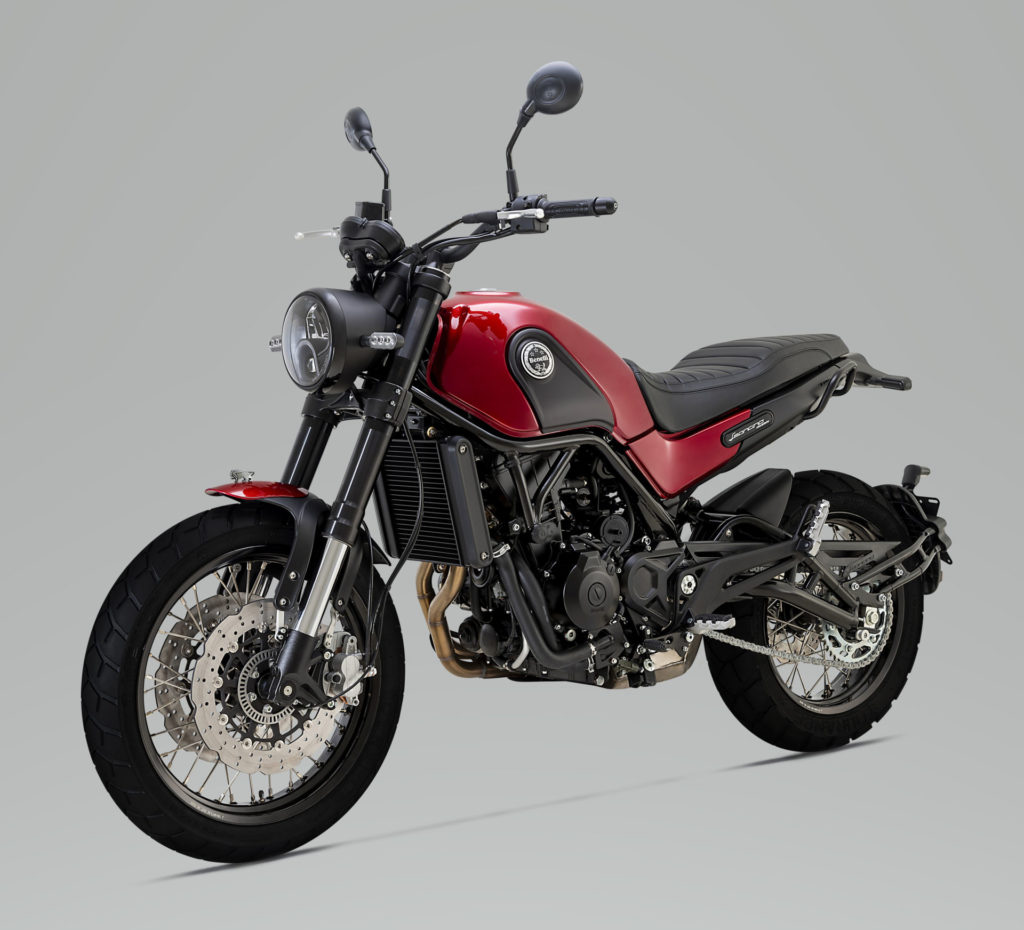 A 2021 Benelli Leoncino Trail. Photo courtesy Benelli Motorcycles USA.