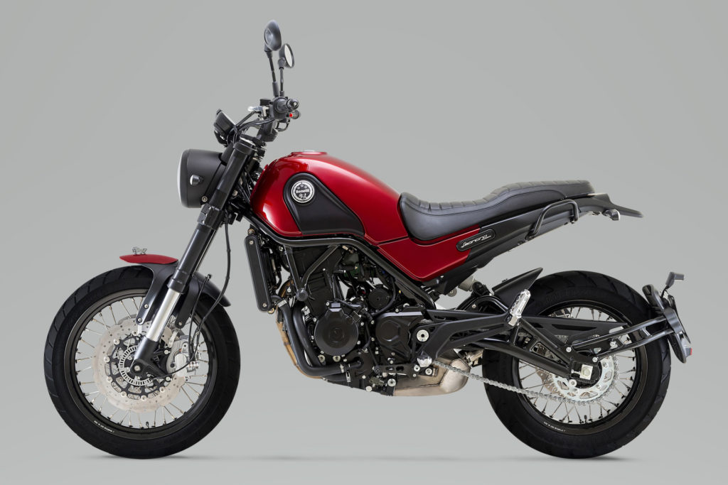 A 2021 Benelli Leoncino Trail. Photo courtesy Benelli Motorcycles USA.