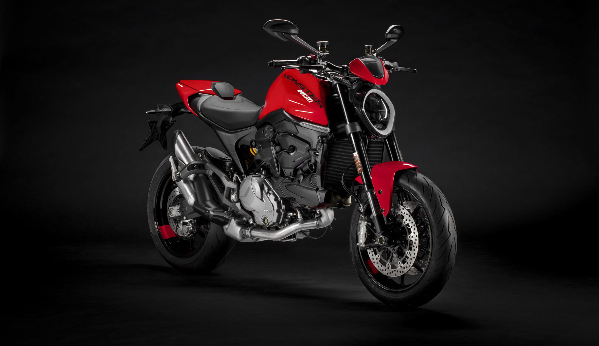 A 2021-model Ducati Monster Plus. Photo courtesy Ducati.