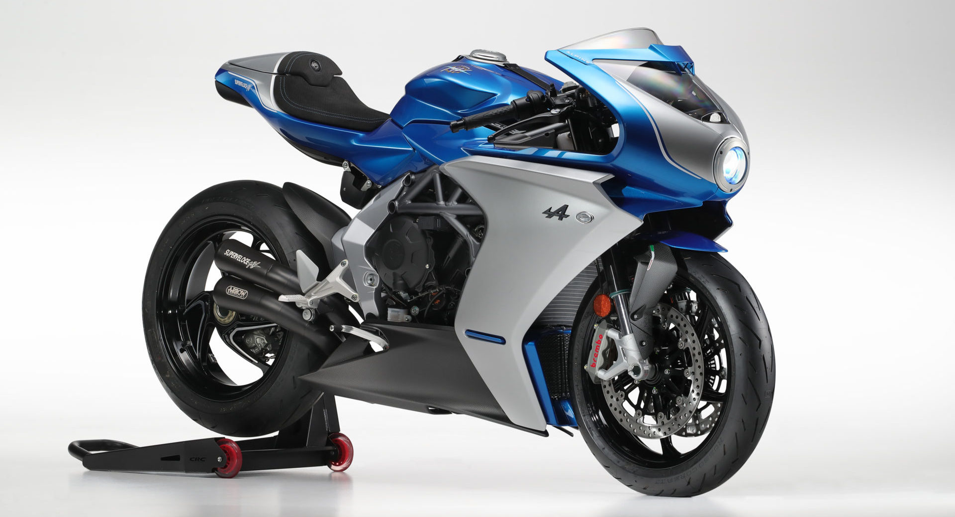 An MV Agusta Superveloce Alpine. Photo courtesy MV Agusta.