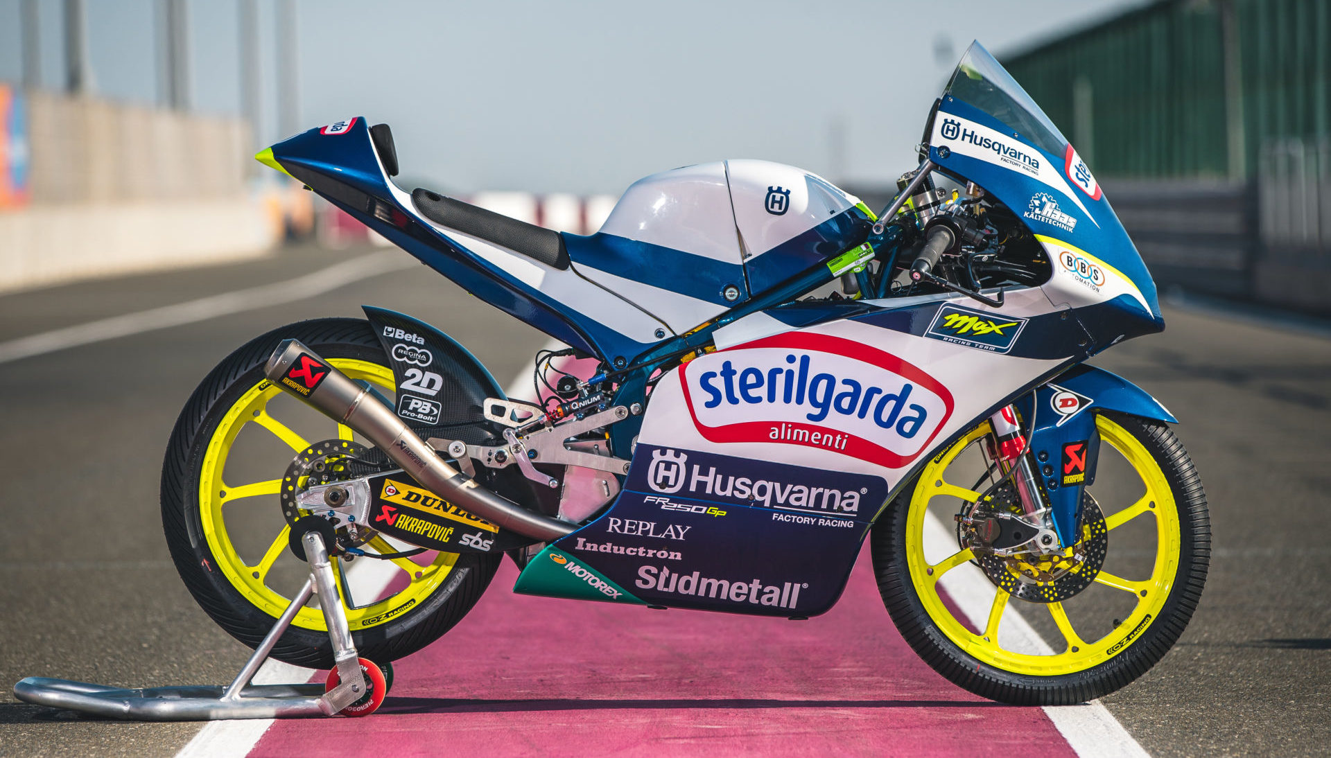 A 2020 Husqvarna Motorcycles FR 250 GP racebike. Photo courtesy Husqvarna.