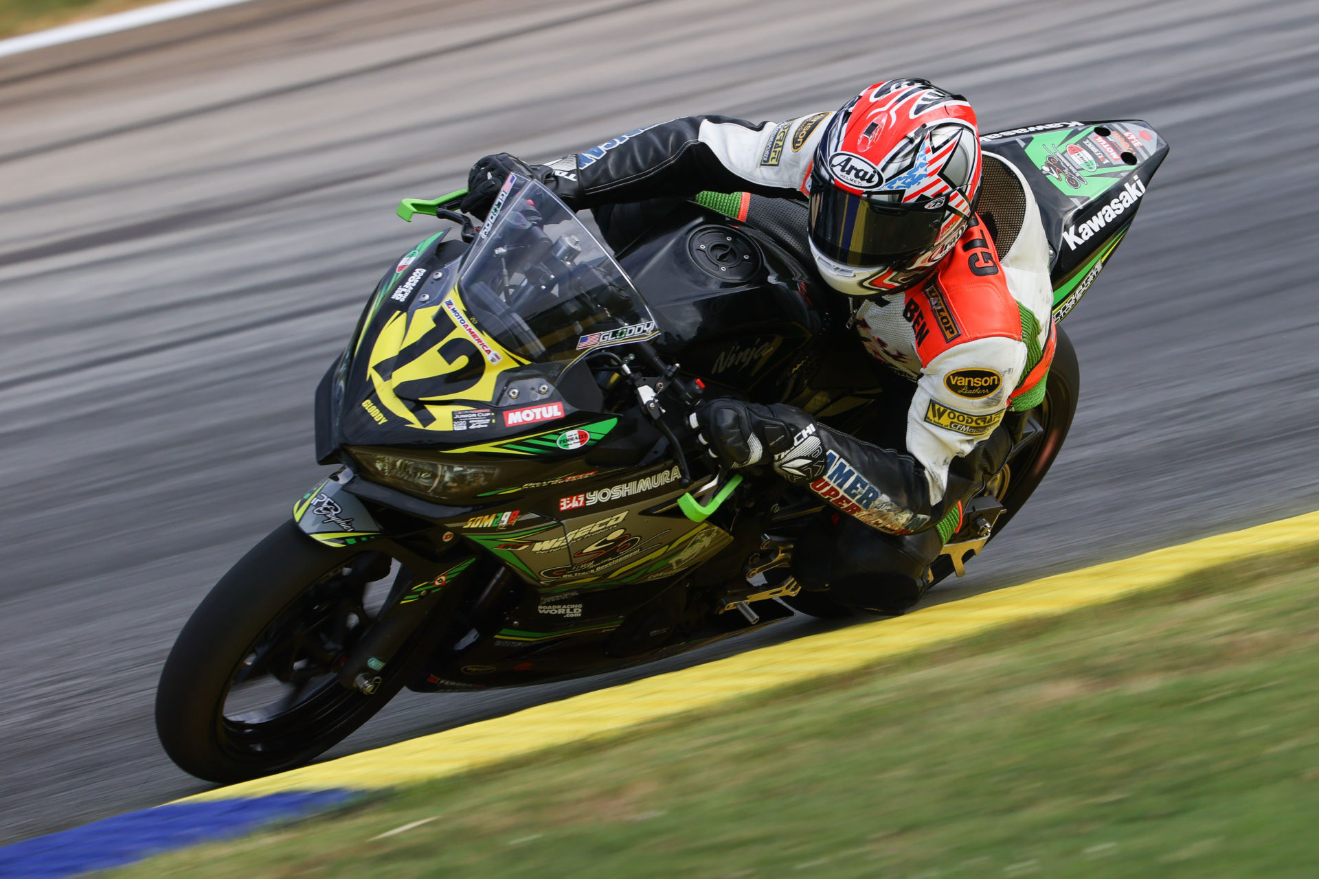 Benjamin Gloddy (72). Photo by Brian J. Nelson courtesy Landers Racing.