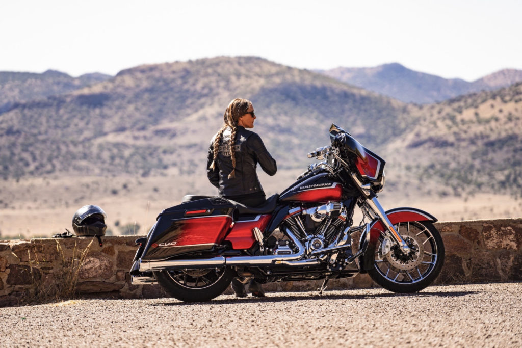 A 2021 Harley-Davidson CVO Street Glide. Photo courtesy Harley-Davidson.