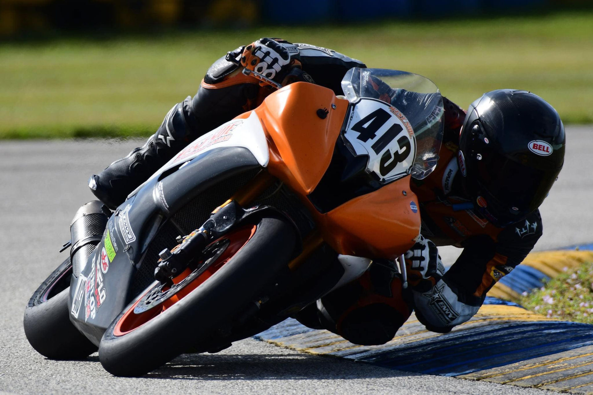 Christian Miranda (413) in action. Photo by Scott Odell, courtesy FMRRA.