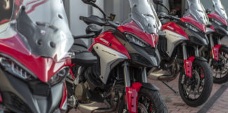 Ducati Multistrada V4 S motorcycles. Photo courtesy Ducati.