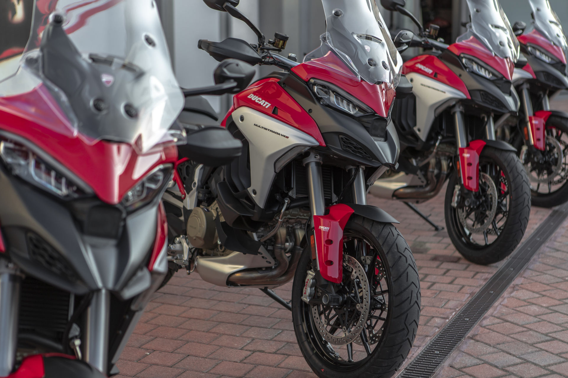 Ducati Multistrada V4 S motorcycles. Photo courtesy Ducati.