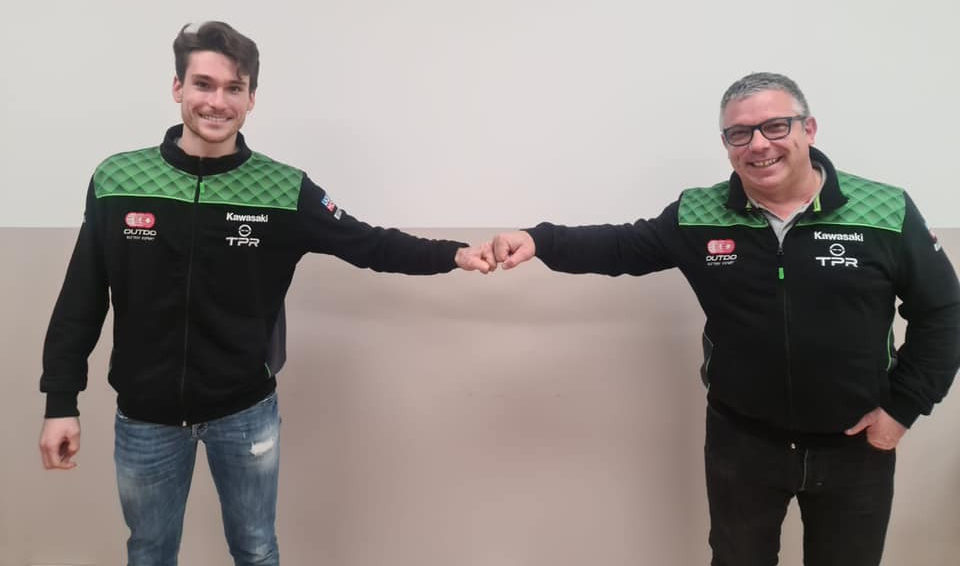 Samuele Cavalieri (left) and Lucio Pedercini (right). Photo courtesy Pedercini Racing.
