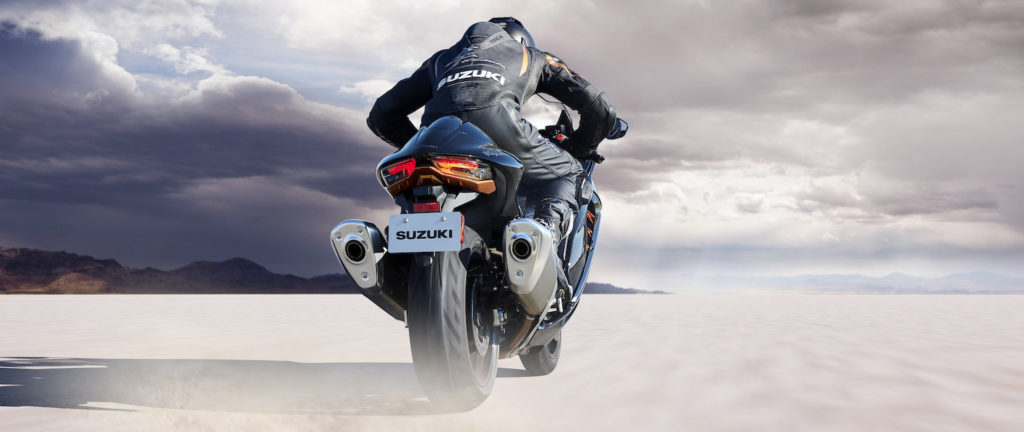 A 2022-model Suzuki Hayabusa. Photo courtesy Suzuki Motor of America, Inc.