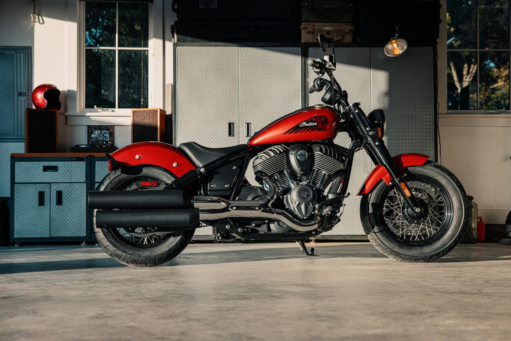 A 2022 Indian Chief Bobber. Photo courtesy Indian Motorcycle.