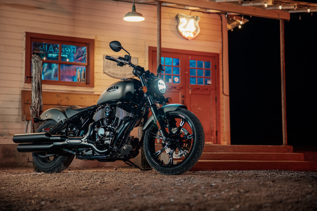 A 2022 Indian Chief Dark Horse. Photo courtesy Indian Motorcycle.