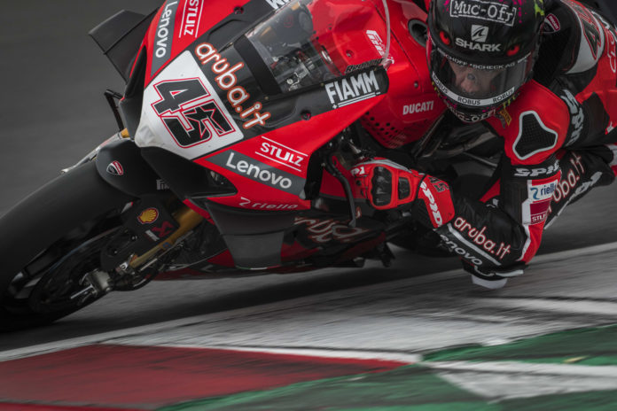 Scott Redding (45). Photo courtesy Aruba.it Racing Ducati.