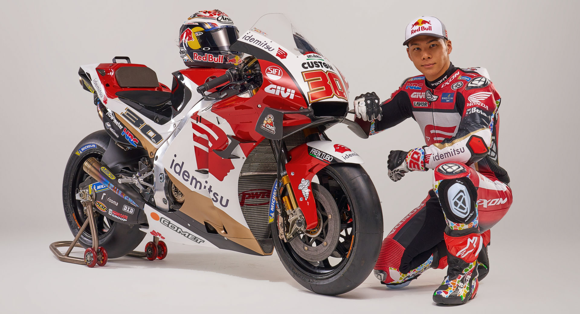 Takaaki Nakagami and his LCR Honda IDEMITSU RC213V. Photo courtesy LCR Honda IDEMITSU.