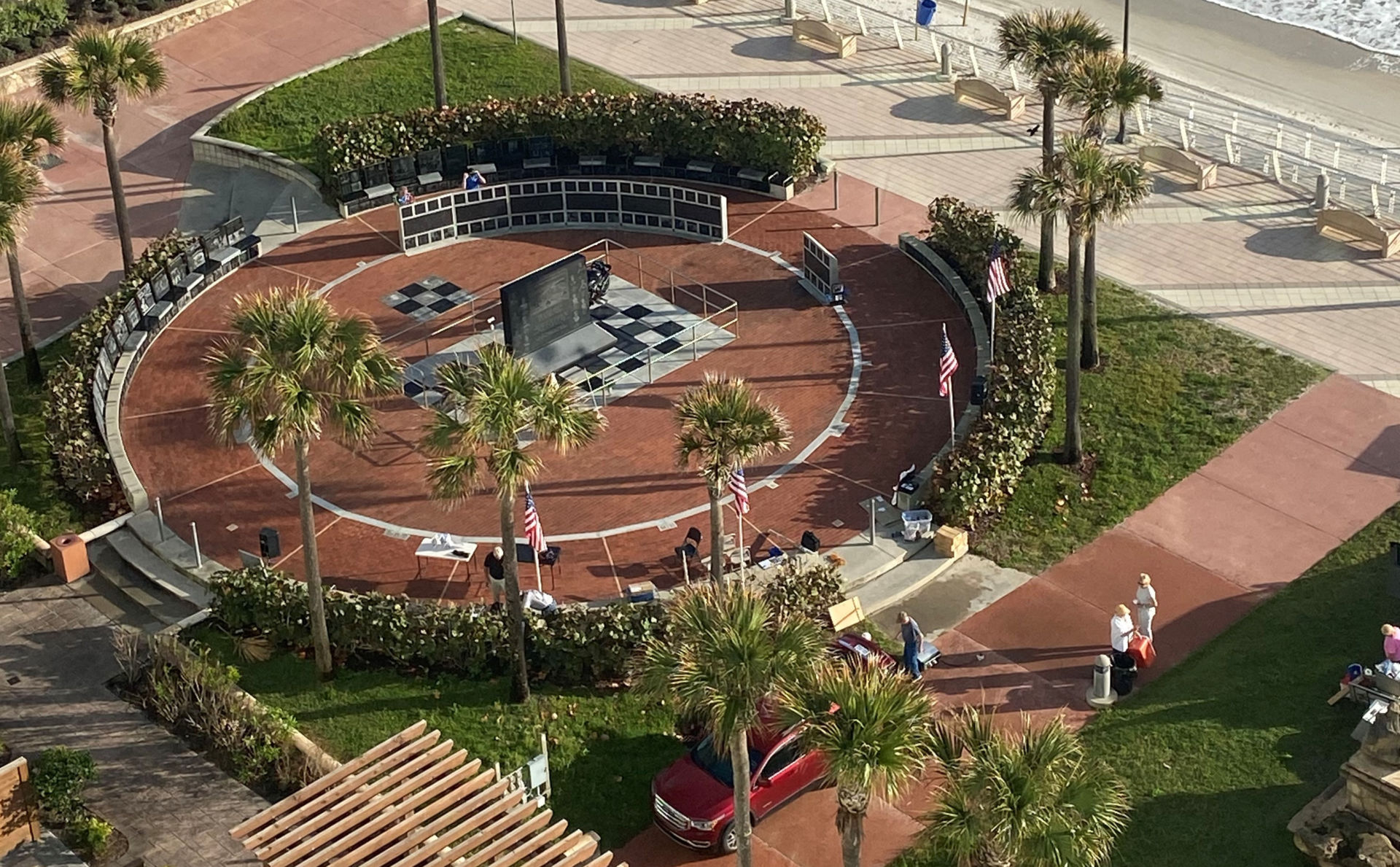 The Daytona 200 Monument in Daytona Beach, Florida. Photo by Michelle A. Lindsay.