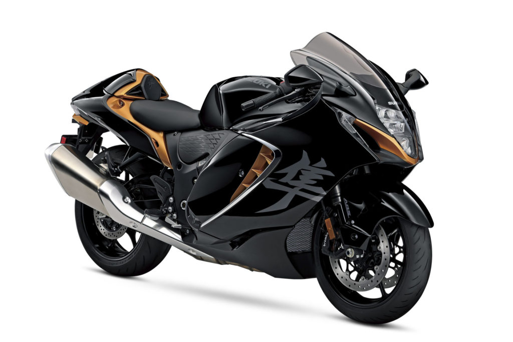 A 2022-model Suzuki Hayabusa. Photo courtesy Suzuki Motor of America, Inc.