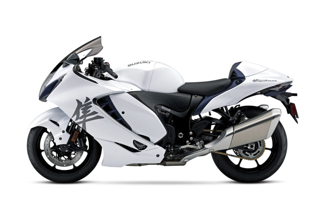 Suzuki claims the 2022 Hayabusa is the most-aerodynamic Hayabusa ever. Photo courtesy Suzuki Motor of America, Inc.