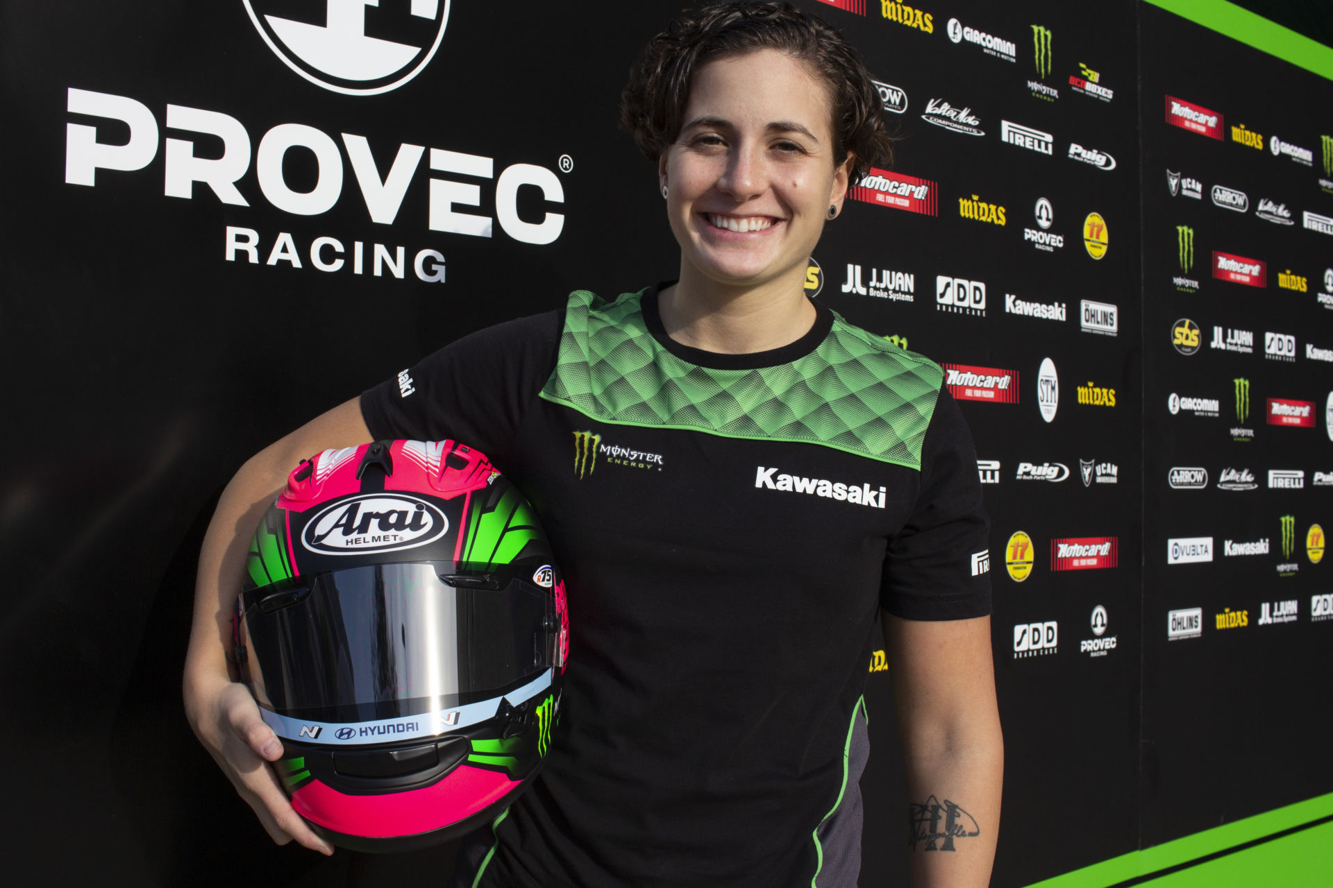 Ana Carrasco. Photo courtesy Kawasaki.