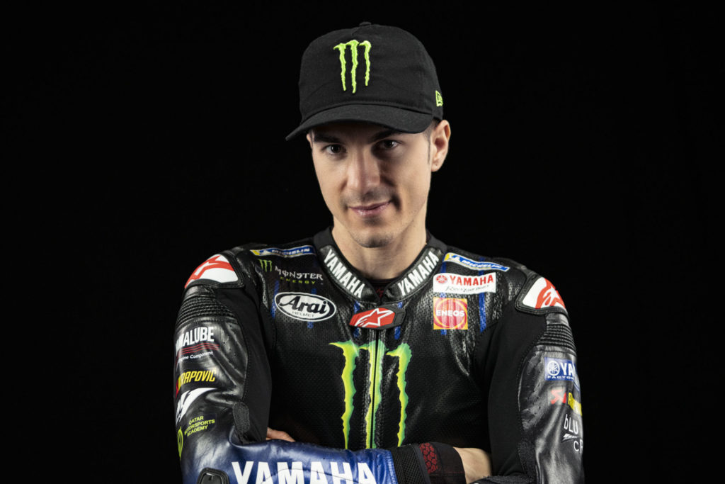 Maverick Vinales. Photo courtesy Monster Energy Yamaha.