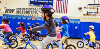 The idea was to reach as many kids as early as possible. Public and non-profit kindergarten turned out to be the point where All Kids Bike could have the greatest impact. Photo courtesy All Kids Bike.