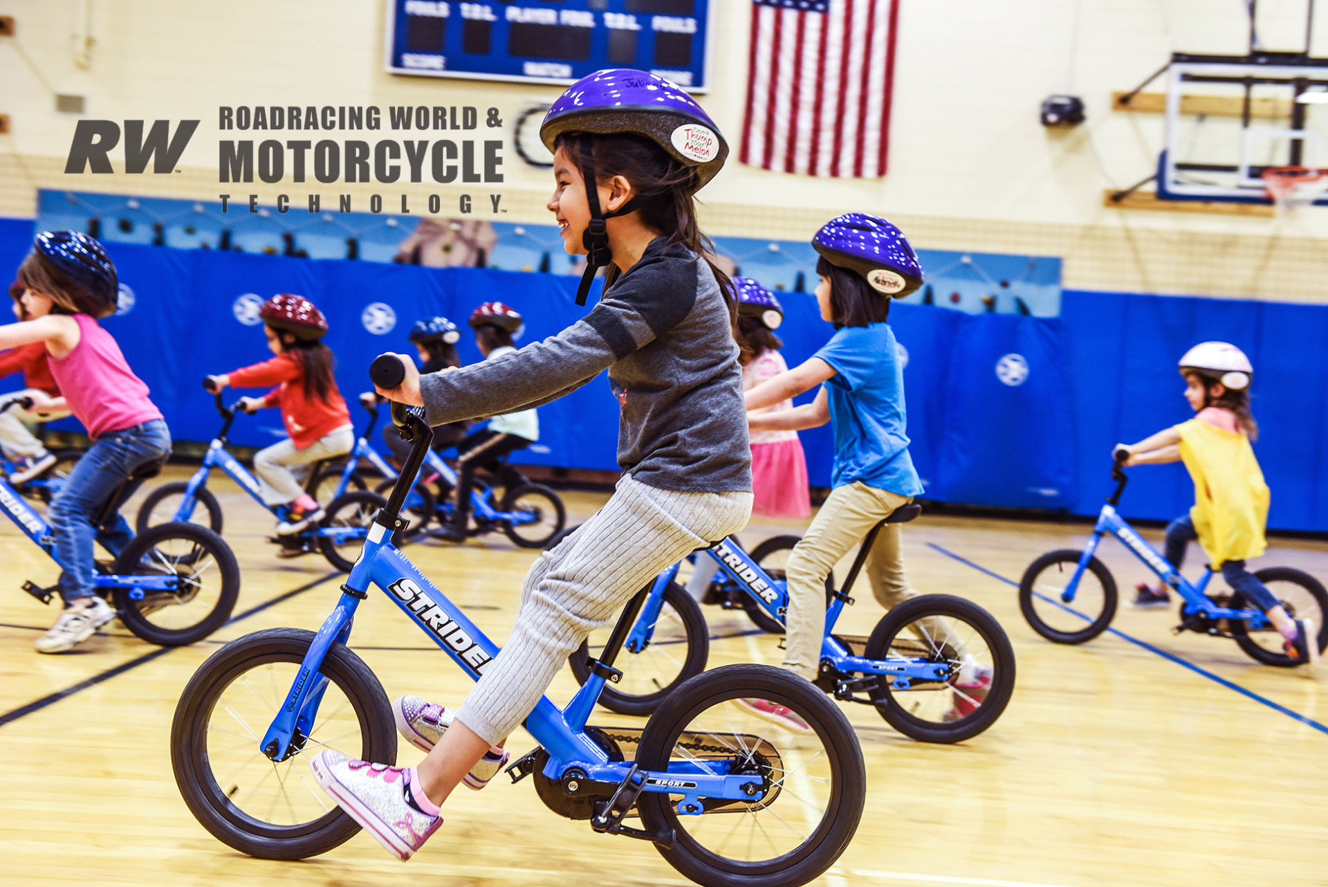 The idea was to reach as many kids as early as possible. Public and non-profit kindergarten turned out to be the point where All Kids Bike could have the greatest impact. Photo courtesy All Kids Bike.