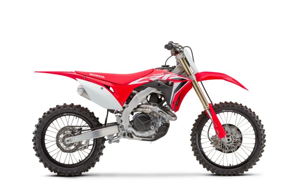 A 2022-model Honda CRF450R-S. Photo courtesy American Honda.