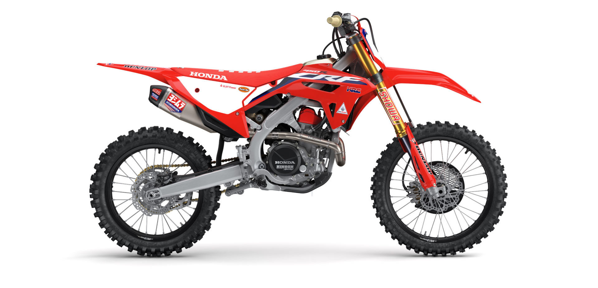 A 2022-model Honda CRF450RWE. Photo courtesy American Honda.