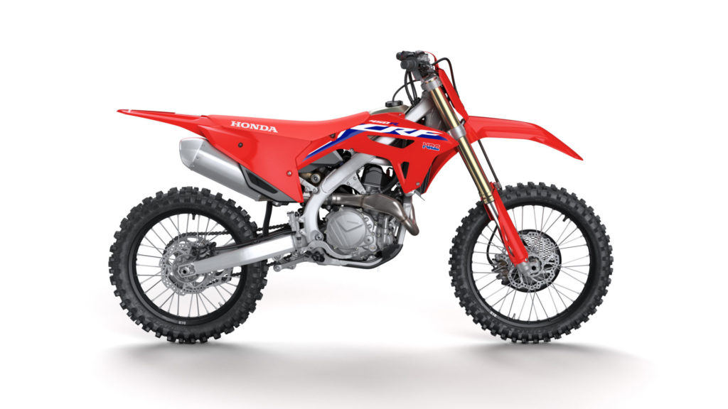 A 2022-model Honda CRF450R. Photo courtesy American Honda.