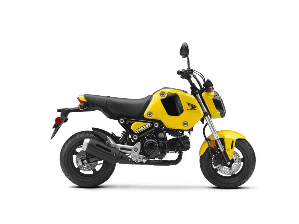 A 2022-model Honda Grom ABS. Photo courtesy American Honda.