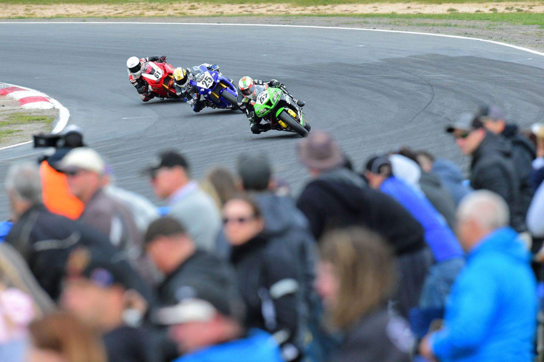 Spectators will be able to attend this weekend's Australian Superbike Championship event at Winton Motor Raceway. Photo courtesy ASBK.