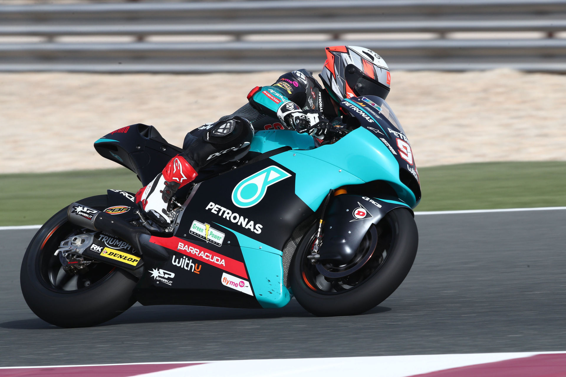 Xavi Vierge (97). Photo courtesy PETRONAS Racing.