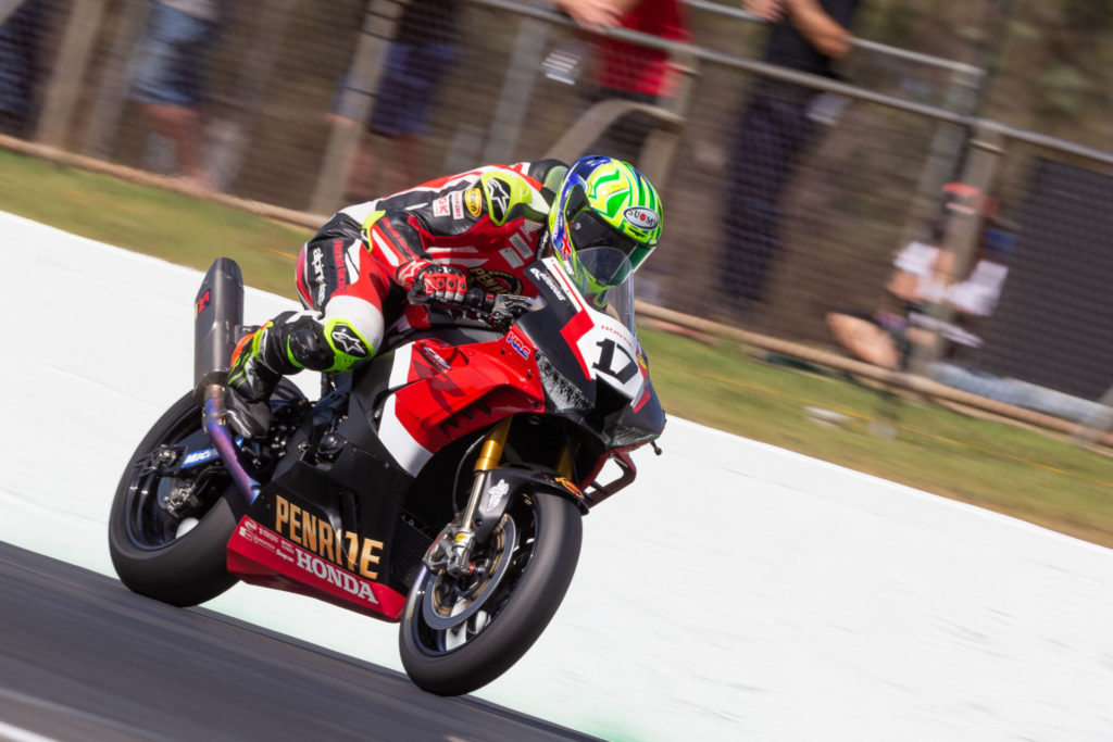 Troy Herfoss (17). Photo by TBG Sport, courtesy ASBK.