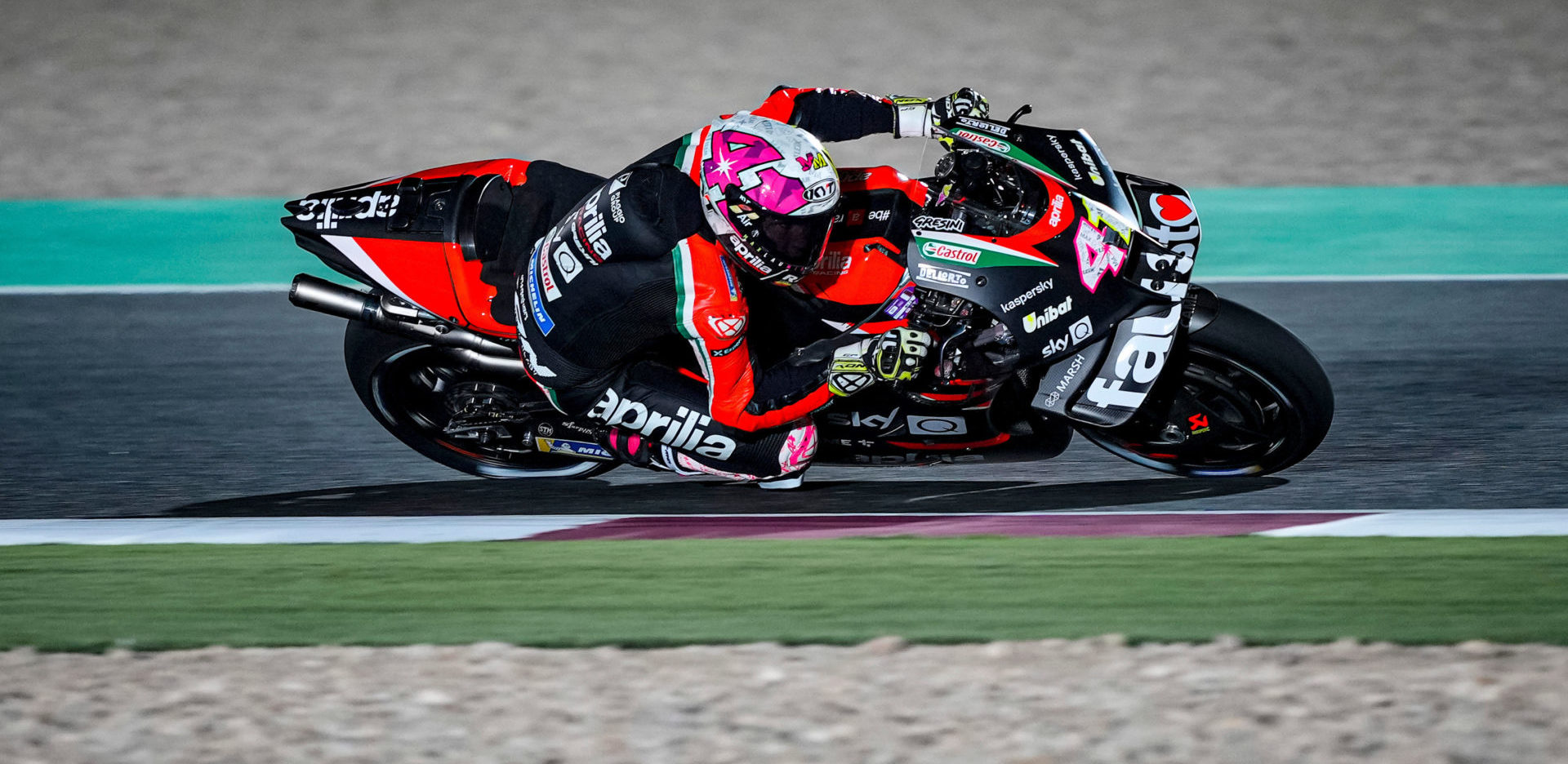 Aleix Espargaro (41). Photo courtesy Aprilia.