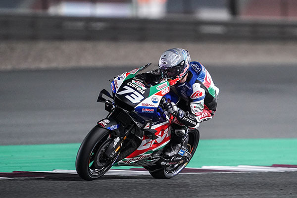 Alex Marquez (73). Photo courtesy LCR Honda