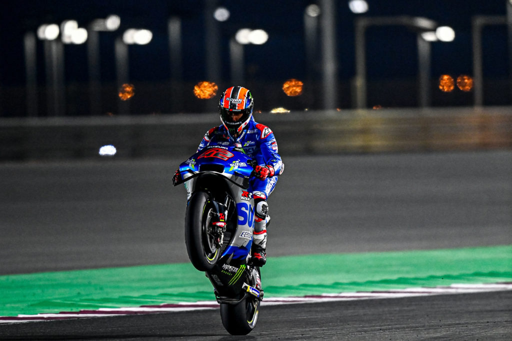 Alex Rins (42). Photo courtesy Dorna.